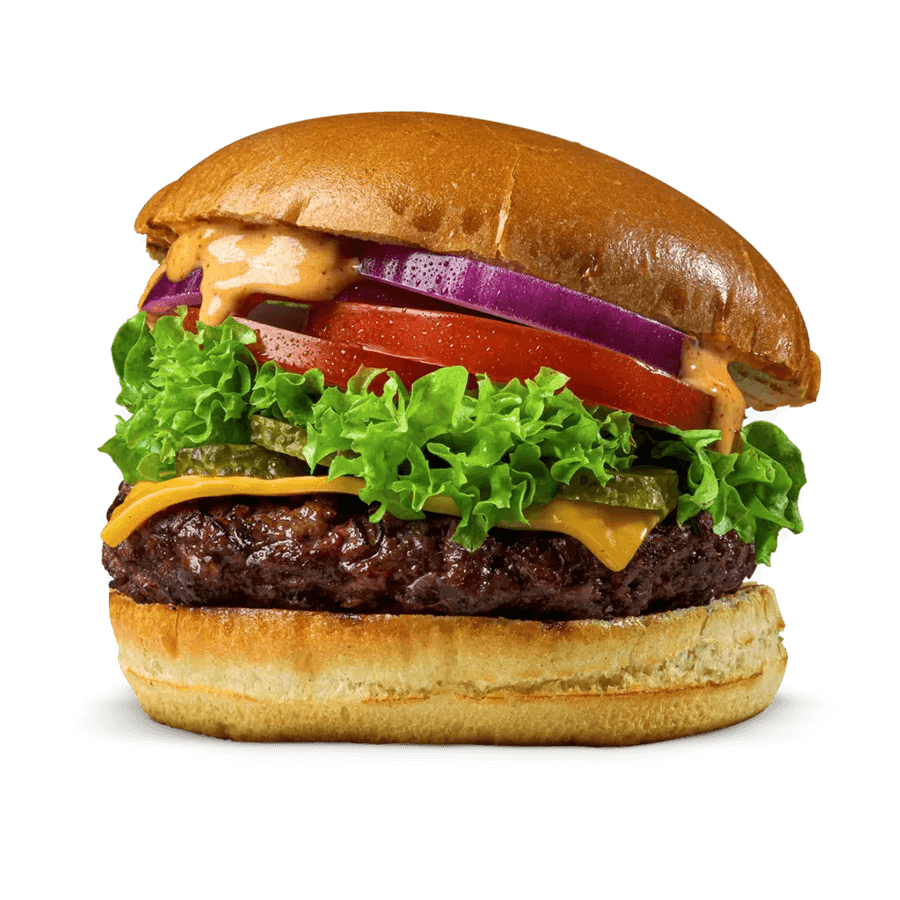 Juicy cheeseburger at KS Grillz, serving the best burgers in Birmingham