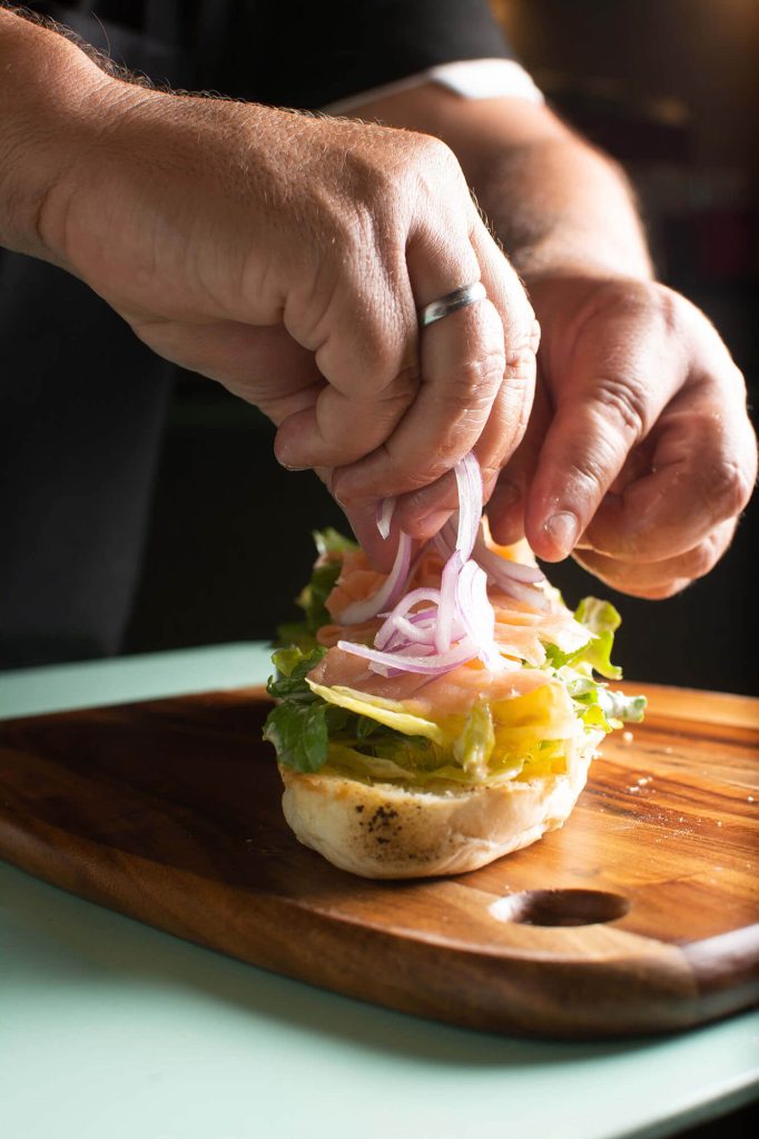 Gourmet handmade sandwiches served at KS Grillz restaurant in Birmingham