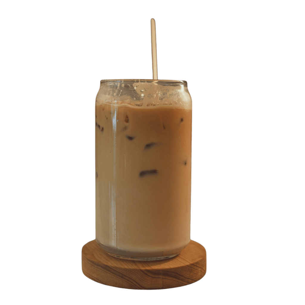 Refreshing iced coffee served at KS Grillz restaurant in Birmingham