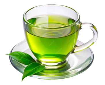 Freshly served green tea at KS Grillz restaurant in Birmingham